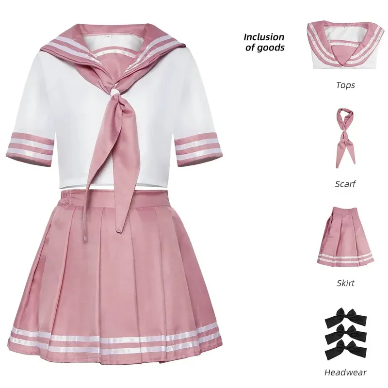 Anime Fate/Apocrypha Astolfo cosplay costume female student school uniform Halloween Christmas sailor JK uniform set
Anime Fate/Apocrypha Astolfo cosplay costume female student school uniform Halloween Christmas sailor JK uniform set