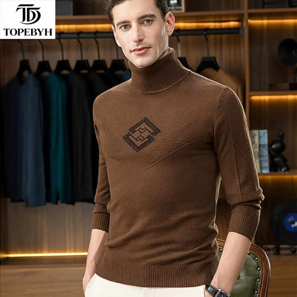 100% чистый шерстяной свитер премиум-класса для делового повседневного стиля, с высоким воротом, с длинными рукавами, вязаный, топ
100% чистый шерстяной свитер премиум-класса для делового повседневного стиля, с высоким воротом, с длинными рукавами, вязаный, топ