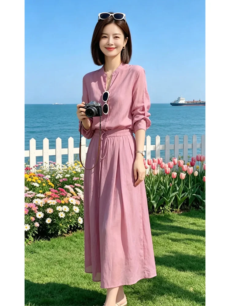 Unique Gentle High Waist Slimming Summer Dress Women's Fashionable Vacation Style Long Dress Casual Breathable Polyester Fiber
Unique Gentle High Waist Slimming Summer Dress Women's Fashionable Vacation Style Long Dress Casual Breathable Polyester Fiber
