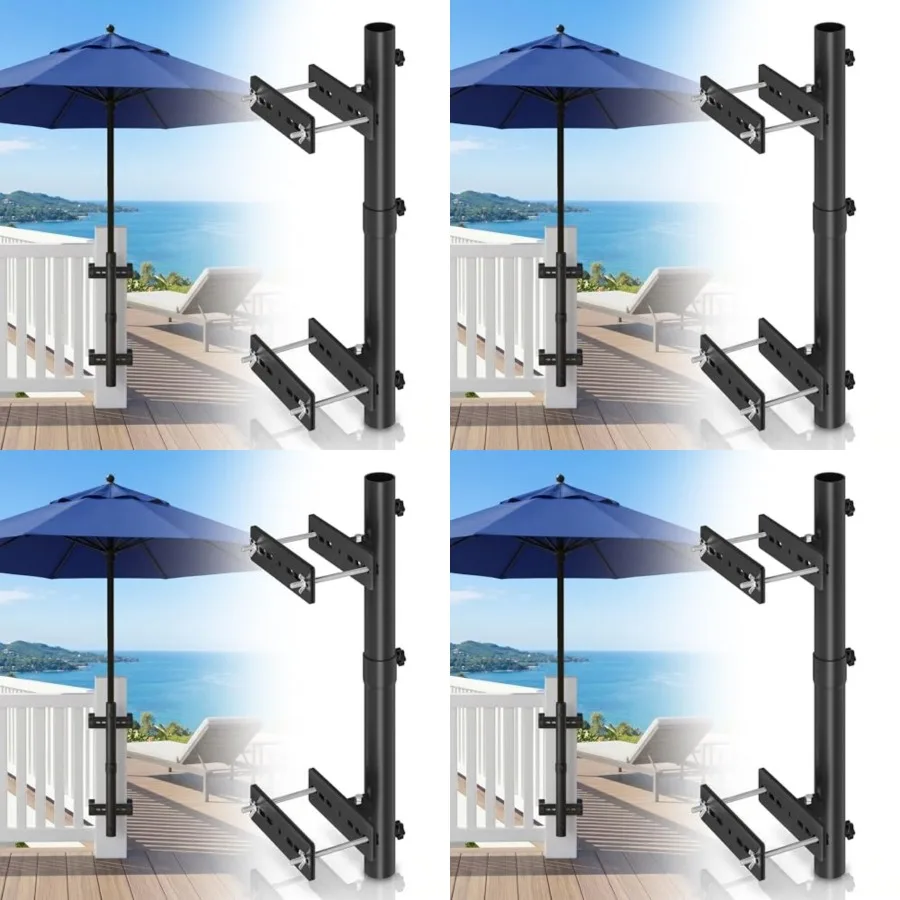 Heavy Duty Deck Umbrella Mount, Adjustable Patio Umbrella Holder for Deck Railing, Space Saver Patio Umbrella Clamp, Deck Umbre
Heavy Duty Deck Umbrella Mount, Adjustable Patio Umbrella Holder for Deck Railing, Space Saver Patio Umbrella Clamp, Deck Umbre