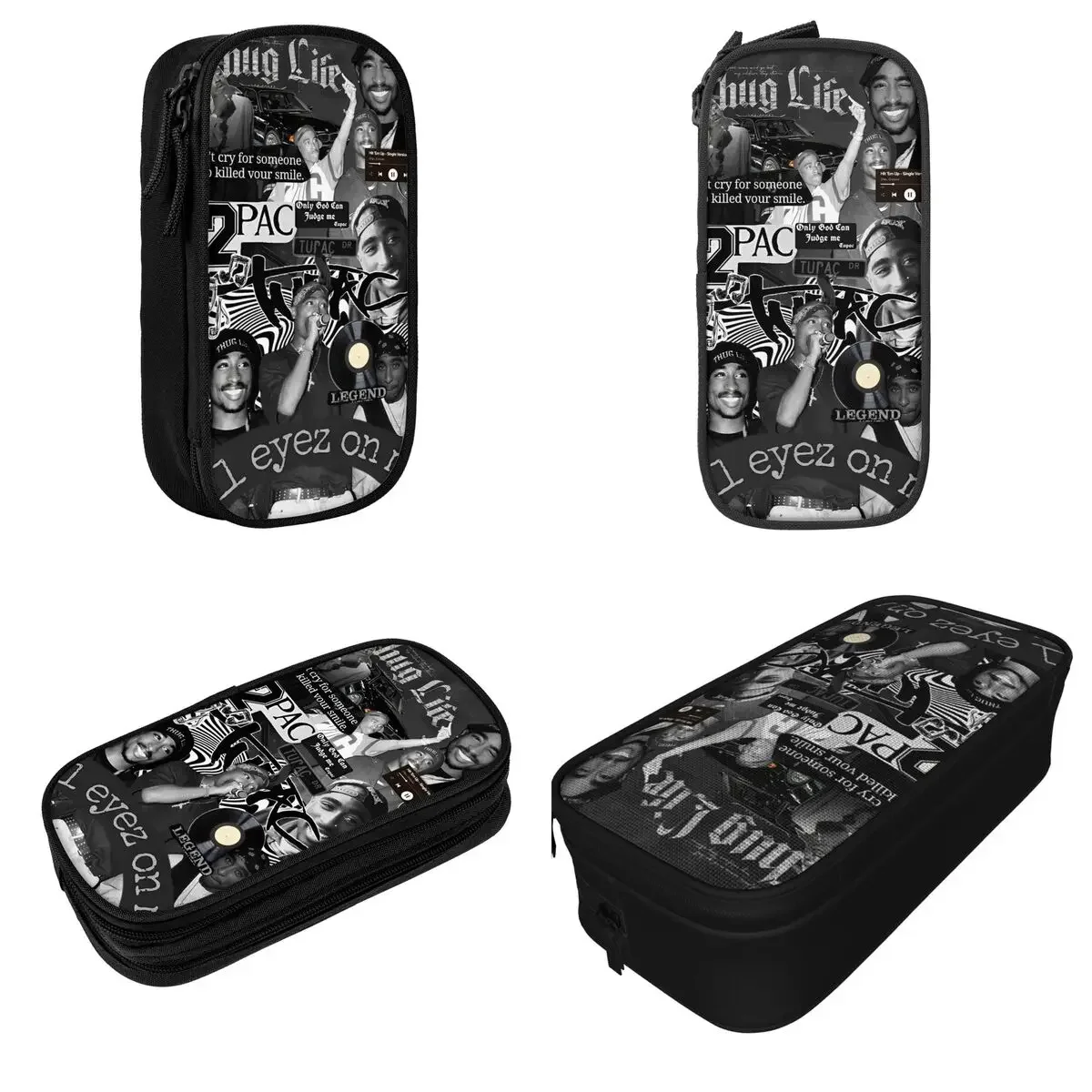 Tupacs Retro Rapper Pencil Case Pencilcases Pen Holder for Student Large Storage Bags Students School Zipper Stationery
Tupacs Retro Rapper Pencil Case Pencilcases Pen Holder for Student Large Storage Bags Students School Zipper Stationery