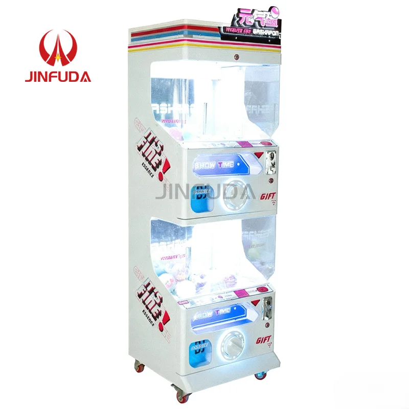 Amusement Park Coin Operated Gift Twisting Egg Capsule Kid Double Layer Gacha Vending Machine
Amusement Park Coin Operated Gift Twisting Egg Capsule Kid Double Layer Gacha Vending Machine