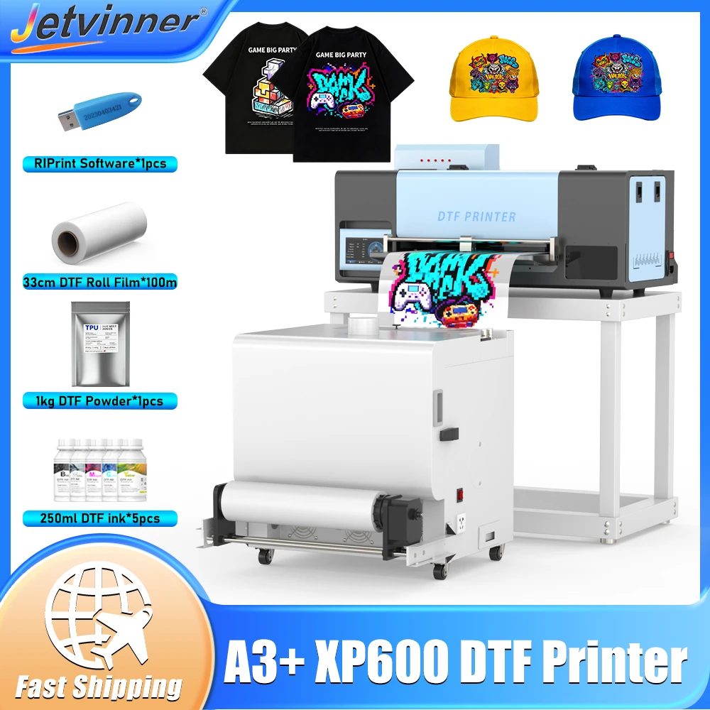 Принтер A3+ DTF для Epson XP600 Печатная машина для футболок Принтер для прямой печати на пленке Для всех тканевых принтеров A3 DTF Impresora
Принтер A3+ DTF для Epson XP600 Печатная машина для футболок Принтер для прямой печати на пленке Для всех тканевых принтеров A3 DTF Impresora