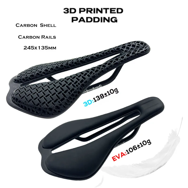 Ультралегкое карбоновое 3D-печатное велосипедное седло для шоссейных и горных велосипедов, гоночное сиденье, детали 7x9 мм, вес 105 г/145 г, аксессуары для велоспорта
Ультралегкое карбоновое 3D-печатное велосипедное седло для шоссейных и горных велосипедов, гоночное сиденье, детали 7x9 мм, вес 105 г/145 г, аксессуары для велоспорта