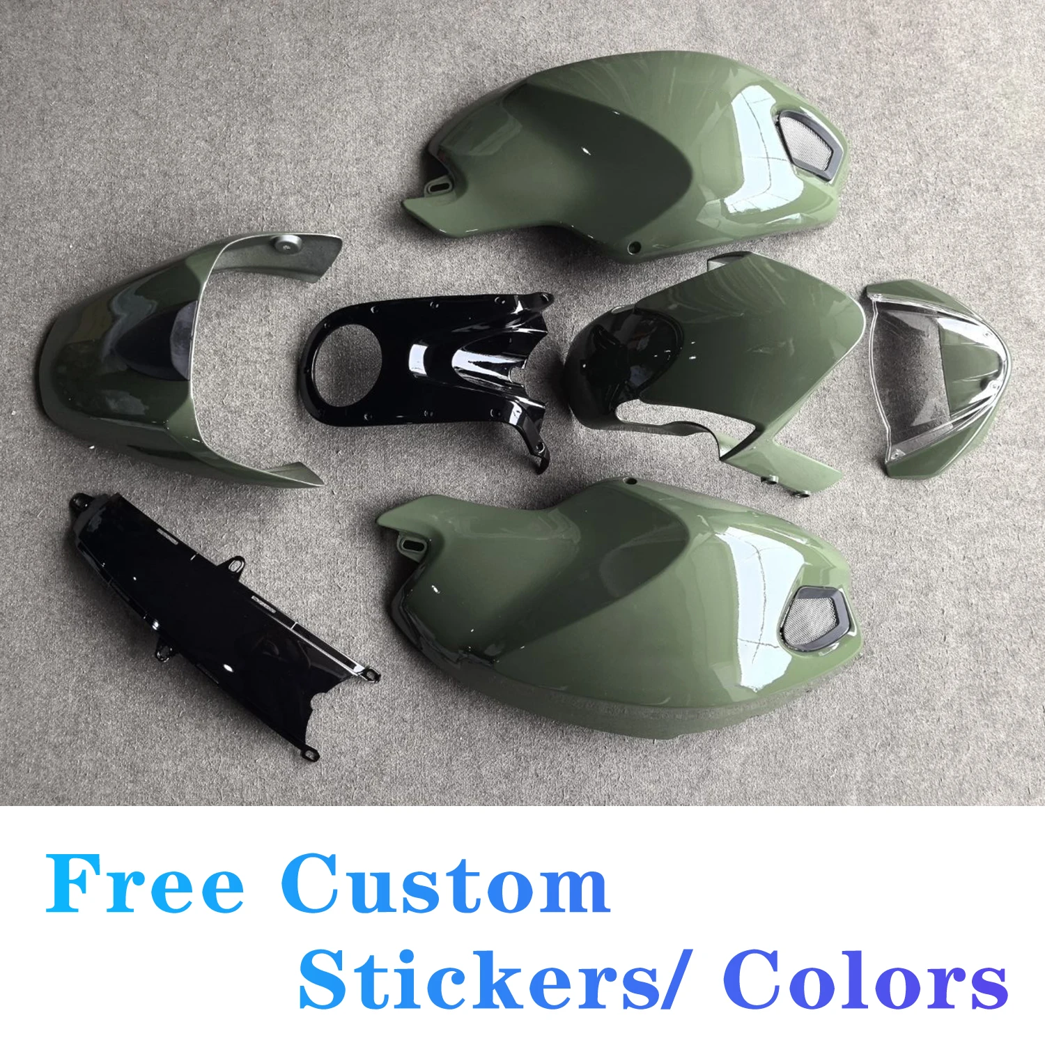 Fit For 2010 - 2013 Ducati Monster 696 795 796 1100 1100S EVO Motorcycle Plastic Fairing Bodywork Panel Kit Set
Fit For 2010 - 2013 Ducati Monster 696 795 796 1100 1100S EVO Motorcycle Plastic Fairing Bodywork Panel Kit Set