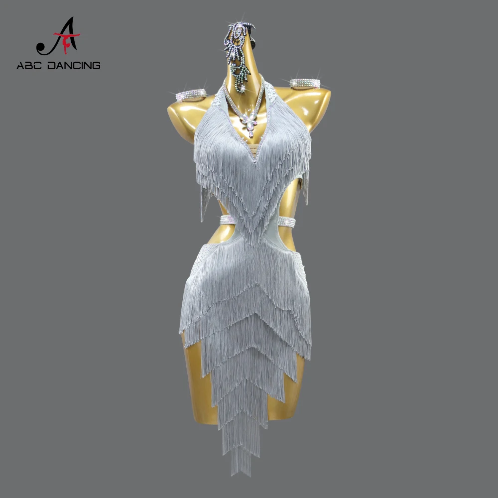Latin Dance Practice Dress American Woman Clothes Girl Short Skirt 2025 New Prom Suit Elegant Stage Costume Party Sexy Dancewear
Latin Dance Practice Dress American Woman Clothes Girl Short Skirt 2025 New Prom Suit Elegant Stage Costume Party Sexy Dancewear