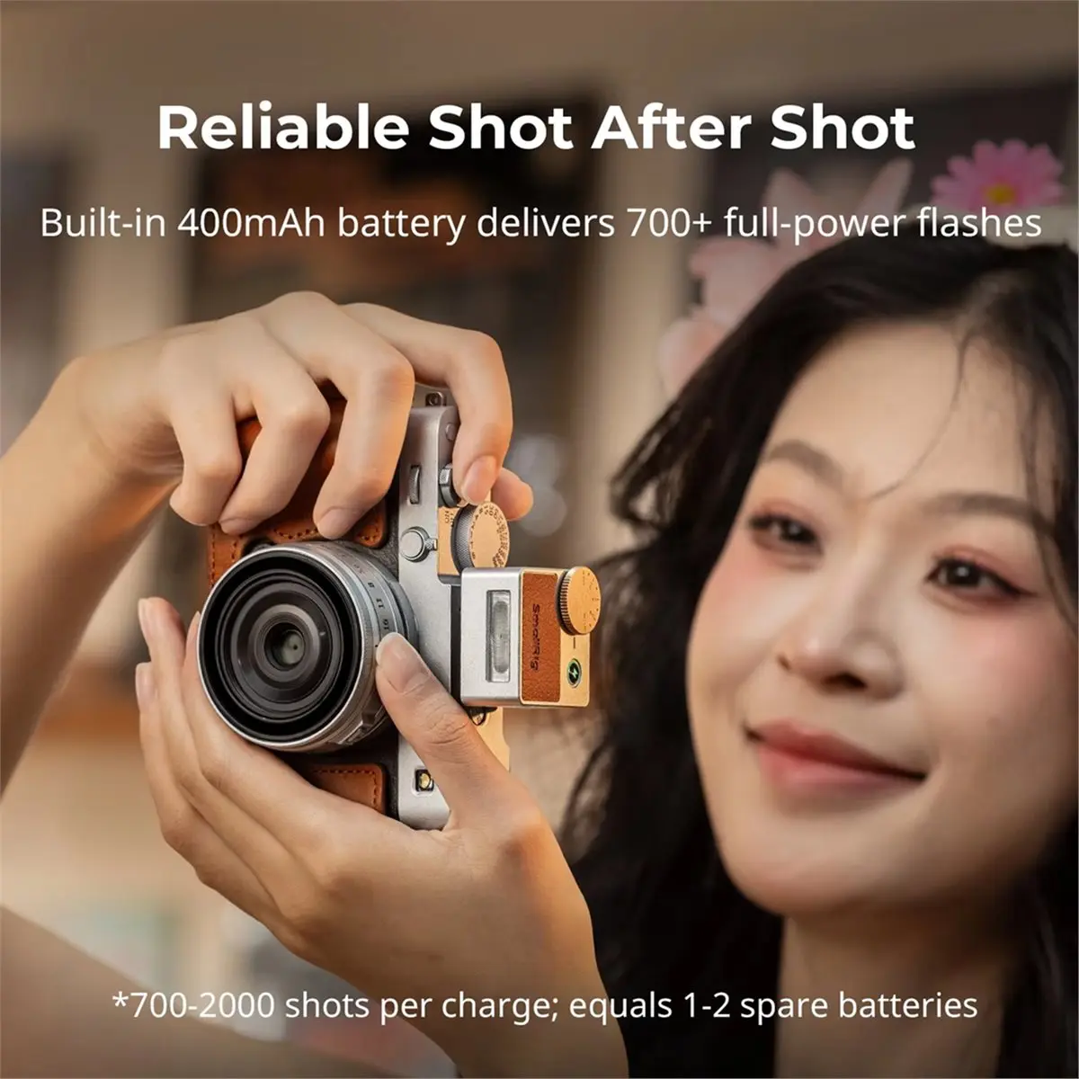 N05R SmallRig Retro Mini Speedlite Flash for Ricoh GR for FUJIFILM X100 / X-E for Nikon Z F for Sony A7C Series for Video -5882
N05R SmallRig Retro Mini Speedlite Flash for Ricoh GR for FUJIFILM X100 / X-E for Nikon Z F for Sony A7C Series for Video -5882