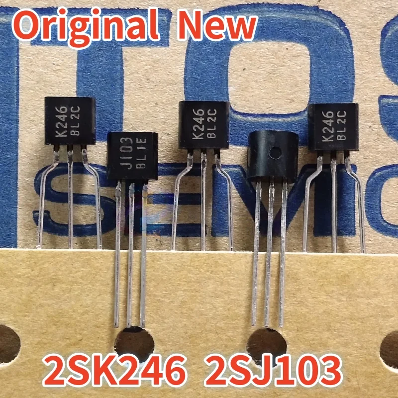 5pairs 2SK246 2SJ103 Genuine Brand New Original 2SK246-BL 2SJ103-BL K246 J103
5pairs 2SK246 2SJ103 Genuine Brand New Original 2SK246-BL 2SJ103-BL K246 J103