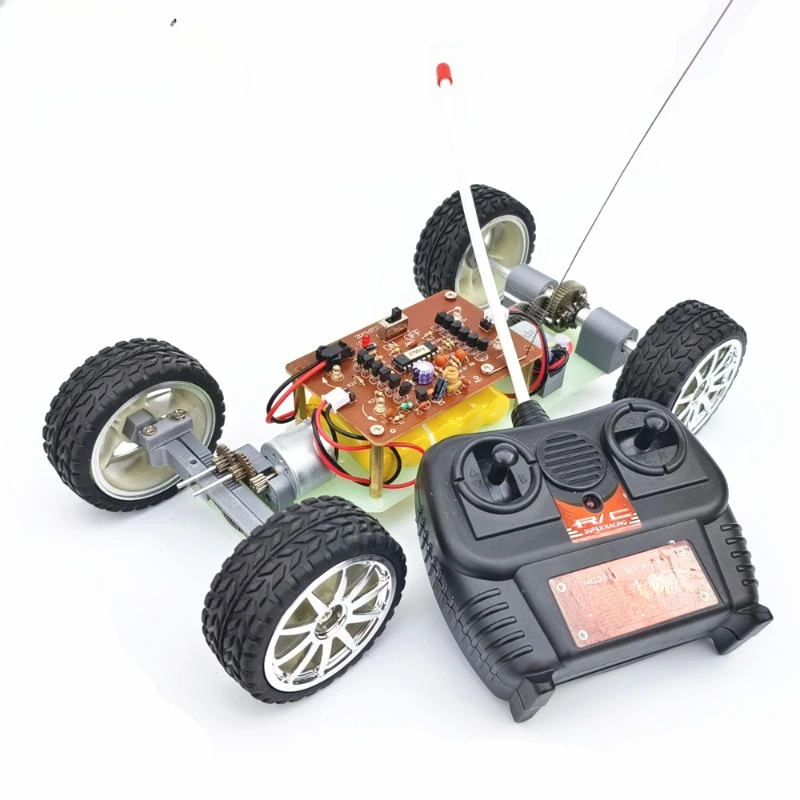 Metal Gear Differential Aluminum Remote Control Smart Car Assembly Maker DIY Toy Learning Kit Steering
Metal Gear Differential Aluminum Remote Control Smart Car Assembly Maker DIY Toy Learning Kit Steering