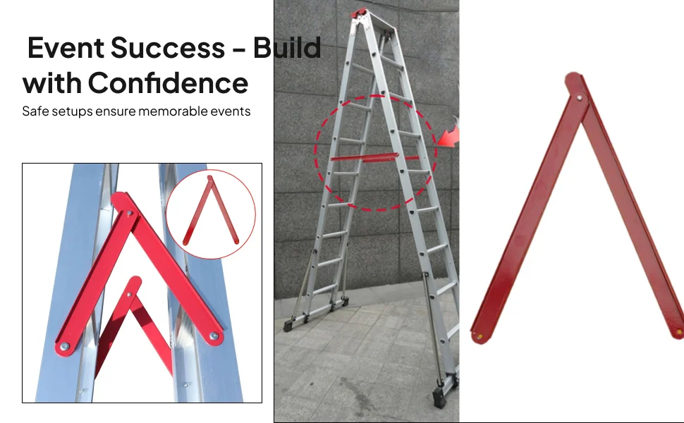 Step Ladder Hinge Metal Bracket Stepladders Reinforced Tie Rod Connector Durable Replacement Rod Herringbone Ladder Rod
Step Ladder Hinge Metal Bracket Stepladders Reinforced Tie Rod Connector Durable Replacement Rod Herringbone Ladder Rod