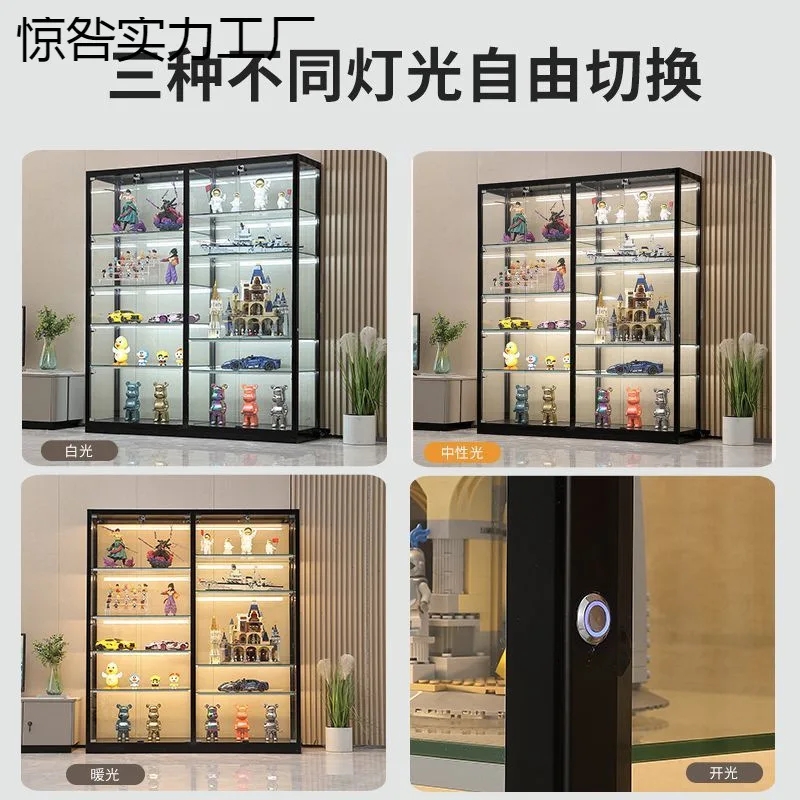 Customized. Display Cabinet Made of Glass Hand-Made Model Toy Showcase Anime Building Blocks Decorati
Customized. Display Cabinet Made of Glass Hand-Made Model Toy Showcase Anime Building Blocks Decorati