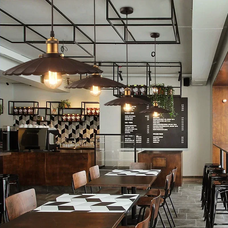 Vintage Lamp Industrial Style Retro Pendant Lights Hanging with E27 Led Bulb Dormitorio Dinning Room Kitchen Bar
Vintage Lamp Industrial Style Retro Pendant Lights Hanging with E27 Led Bulb Dormitorio Dinning Room Kitchen Bar