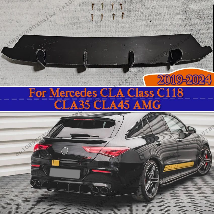 Upgraded Rear Diffuser For Mercedes CLA Class C118 CLA35 CLA45 AMG 2019-2024 Maxton Style Spoiler Rear Bumper Lip Exterior Parts
Upgraded Rear Diffuser For Mercedes CLA Class C118 CLA35 CLA45 AMG 2019-2024 Maxton Style Spoiler Rear Bumper Lip Exterior Parts
