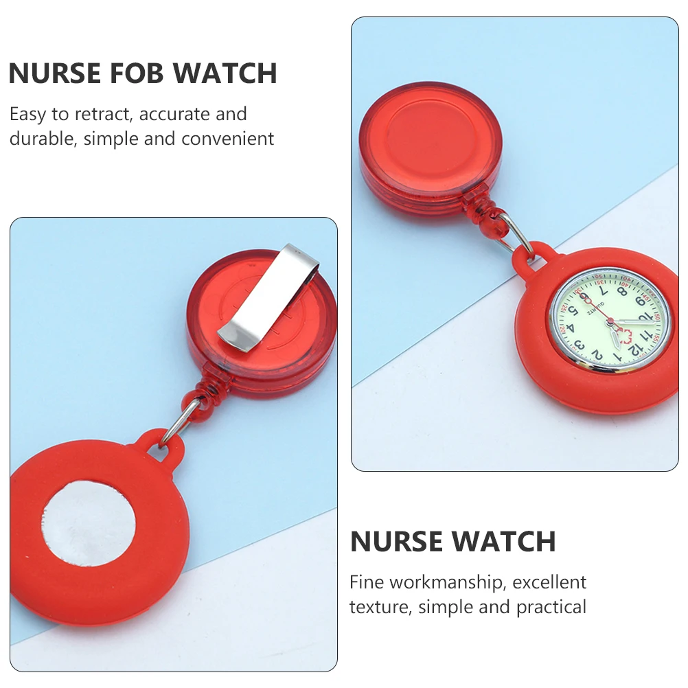 1Pcs Nurse Watch Retractable Portable Convenient Telescopic Nursing Pocket Watch Durable Clear Dial Nurse Watches for Women
1Pcs Nurse Watch Retractable Portable Convenient Telescopic Nursing Pocket Watch Durable Clear Dial Nurse Watches for Women