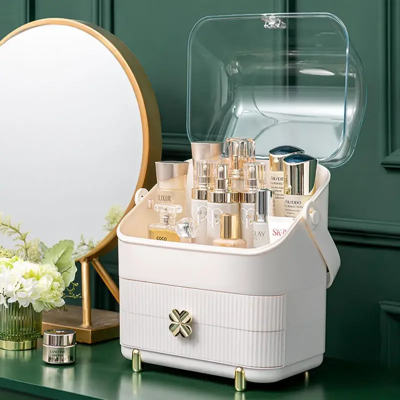 Large Capacity Cosmetic Storage Box Waterproof Dustproof Bathroom Desktop Beauty Makeup Organizer Skin Care Storage Drawer
Large Capacity Cosmetic Storage Box Waterproof Dustproof Bathroom Desktop Beauty Makeup Organizer Skin Care Storage Drawer