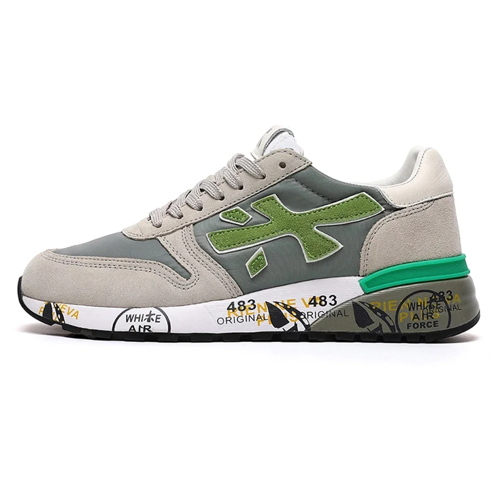 PREMIATA Men's Fashion Light Luxury Suede Mesh Breathable Running Shoes Trendy Versatile Retro Niche Casual Couple Sports Shoes
PREMIATA Men's Fashion Light Luxury Suede Mesh Breathable Running Shoes Trendy Versatile Retro Niche Casual Couple Sports Shoes