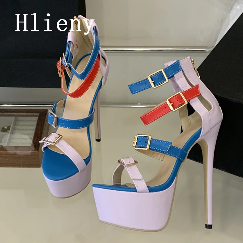 Модные женские босоножки Hlieny в уличном стиле, разноцветные, с ремешками на пряжках, на платформе, с открытым носком, на высоком каблуке, с молнией и ремешком-застежкой, для вечеринок
Модные женские босоножки Hlieny в уличном стиле, разноцветные, с ремешками на пряжках, на платформе, с открытым носком, на высоком каблуке, с молнией и ремешком-застежкой, для вечеринок