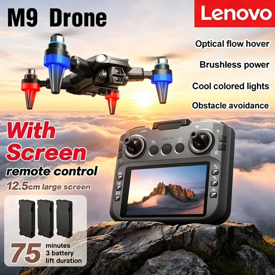 Дрон Lenovo M9 4K профессиональный, 5G GPS, HD, с двойной камерой, для фотосъемки, бесщеточный, складной квадрокоптер, с функцией зависания, радиоуправляемый, игрушка
Дрон Lenovo M9 4K профессиональный, 5G GPS, HD, с двойной камерой, для фотосъемки, бесщеточный, складной квадрокоптер, с функцией зависания, радиоуправляемый, игрушка