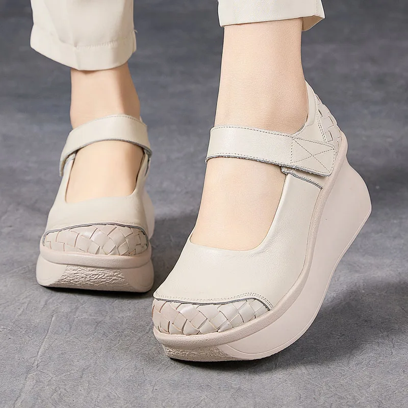 XMWRLW 2026 Summer Women's Chunky Shoes Sandals Genuine Leather Retro Style Ladies Summer Sandals Shoes Women Chunky Sandal
XMWRLW 2026 Summer Women's Chunky Shoes Sandals Genuine Leather Retro Style Ladies Summer Sandals Shoes Women Chunky Sandal