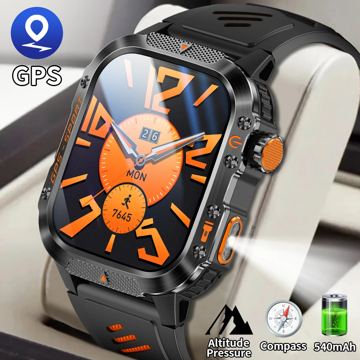 Новые GPS-смарт-часы Bluetooth-вызов Голосовой помощник Мониторинг здоровья 2,01-дюймовый HD-экран IP68 Водонепроницаемые умные часы для занятий спортом на открытом воздухе
Новые GPS-смарт-часы Bluetooth-вызов Голосовой помощник Мониторинг здоровья 2,01-дюймовый HD-экран IP68 Водонепроницаемые умные часы для занятий спортом на открытом воздухе
