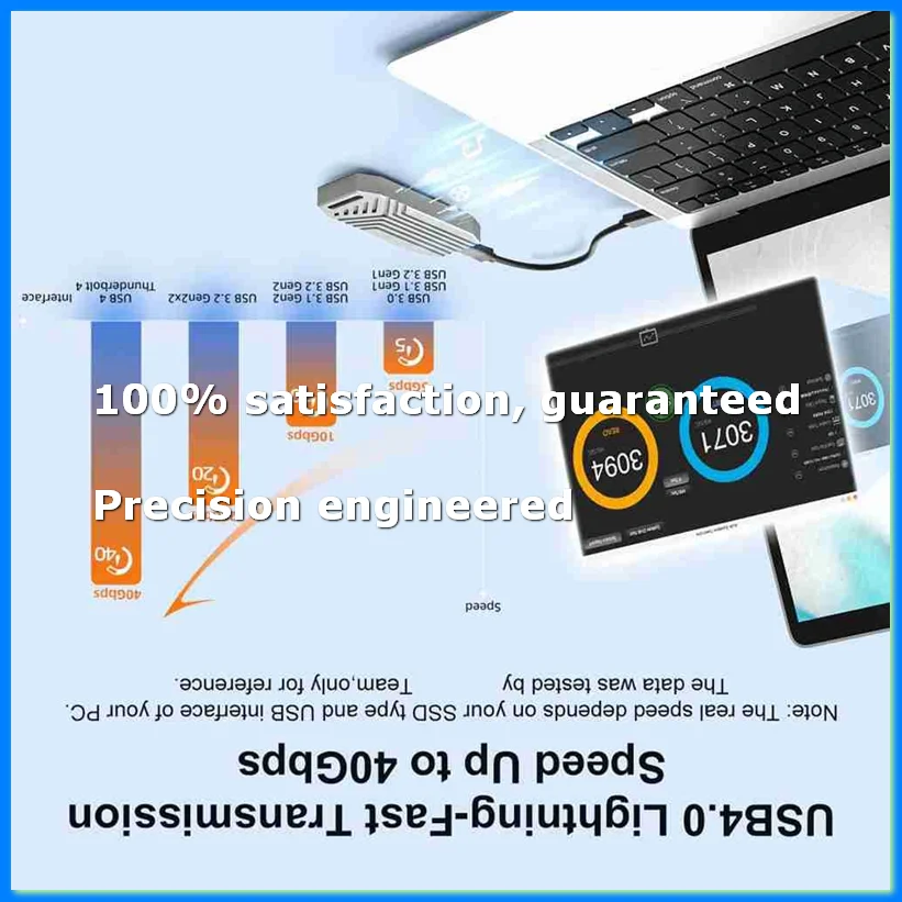 40Gbps M.2 NVMe SSD Enclosure USB4 Type-C External Portable M2 Nvme Case Aluminum Support Thunderbolt4 Tool Free-A23R
40Gbps M.2 NVMe SSD Enclosure USB4 Type-C External Portable M2 Nvme Case Aluminum Support Thunderbolt4 Tool Free-A23R