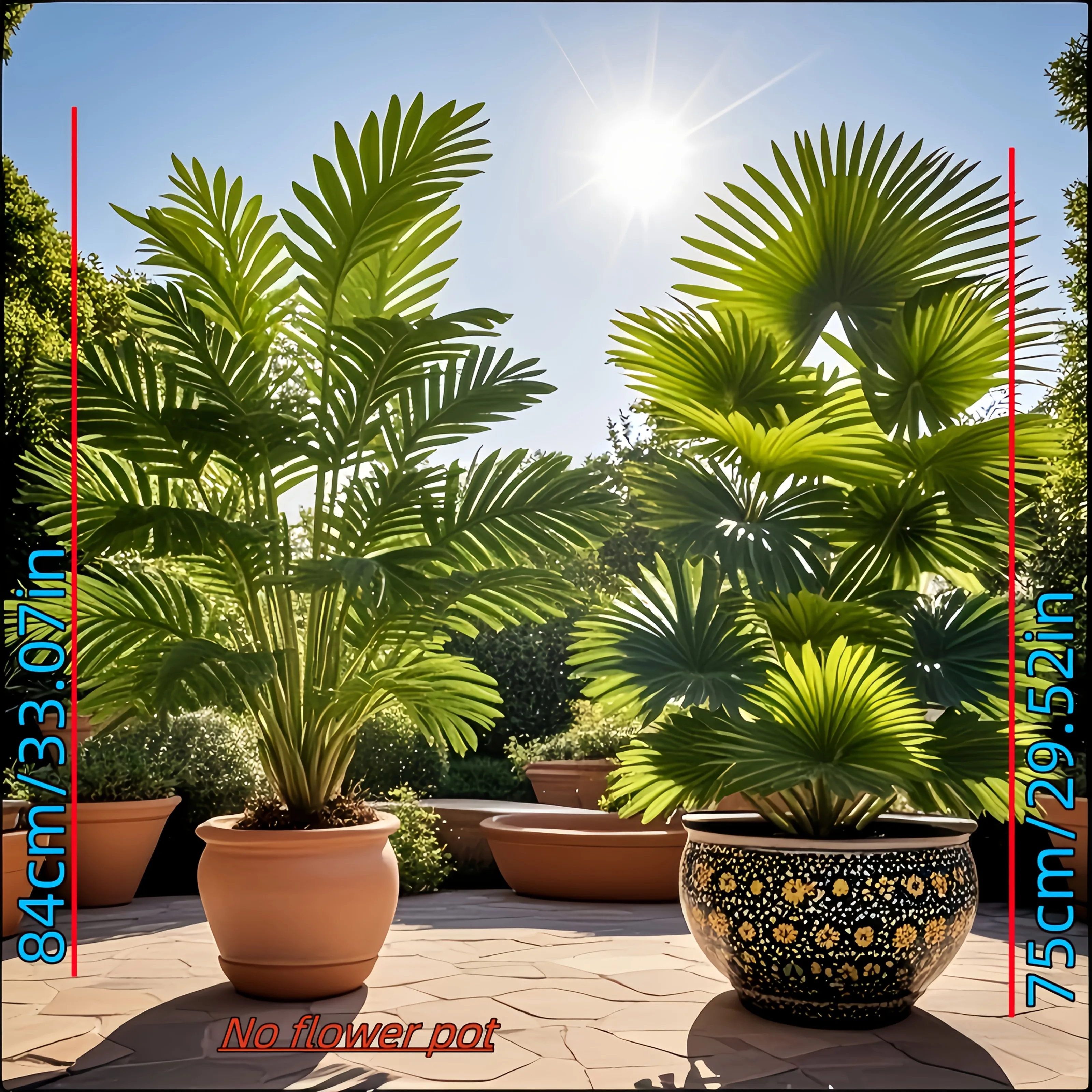 2pcs Artificial plants,fake palm trees,plastic turtle leaves,green plants used for home garden,room,office decoration H1620
2pcs Artificial plants,fake palm trees,plastic turtle leaves,green plants used for home garden,room,office decoration H1620