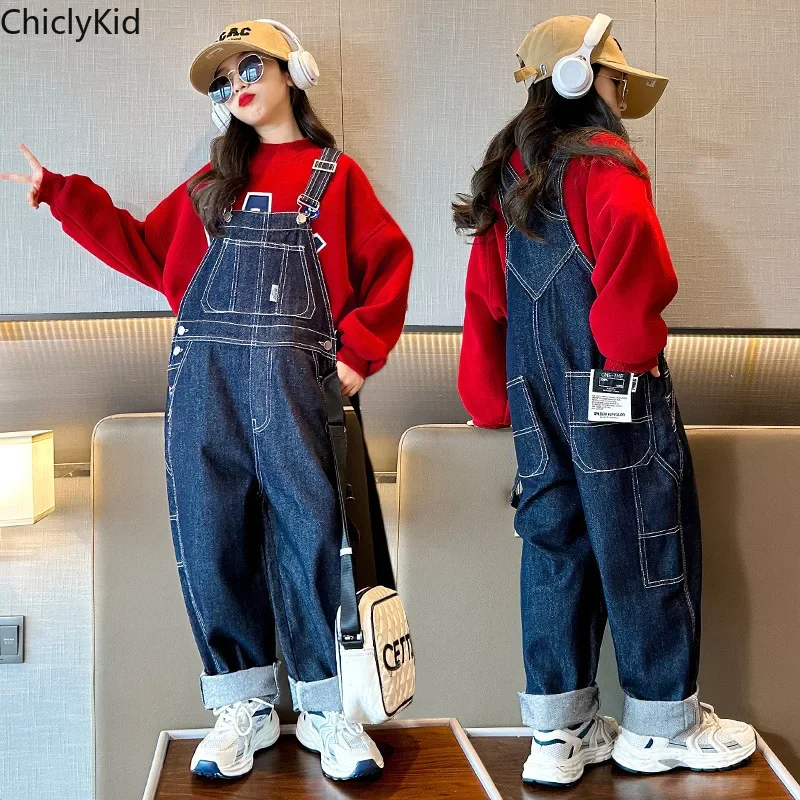 Hip Hop Girls Loose Denim Jumpsuits Label Overalls Dungaree BoysWide Leg Straight Trousers Child Kid Fashion Casual Jeans Pants
Hip Hop Girls Loose Denim Jumpsuits Label Overalls Dungaree BoysWide Leg Straight Trousers Child Kid Fashion Casual Jeans Pants