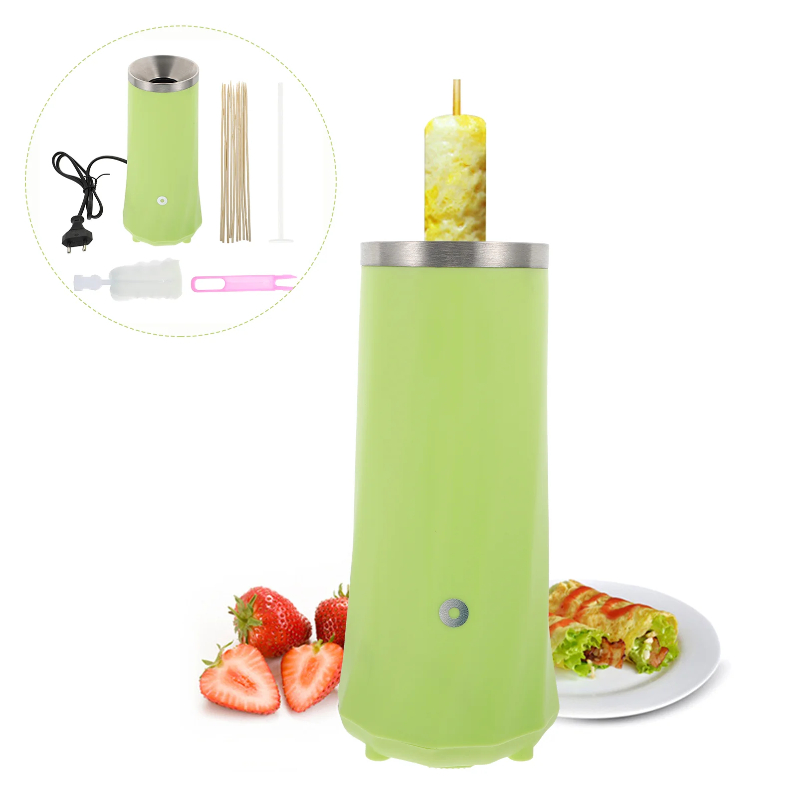 Egg Roll Machine Breakfast Eggs Sausage Boiler Automatic Electric Vertical Cooker
Egg Roll Machine Breakfast Eggs Sausage Boiler Automatic Electric Vertical Cooker