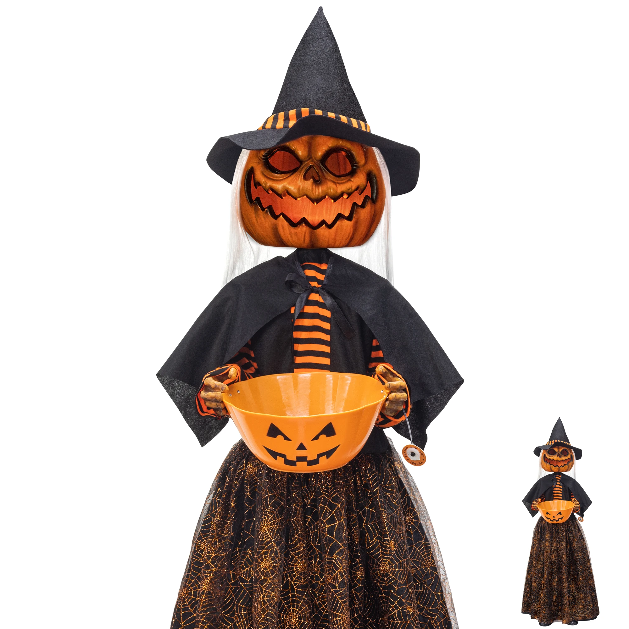 Halloween House Decoration Voice-Controlled Ghost Toy with Motion Sensor Crawling Zombie Wizard
Halloween House Decoration Voice-Controlled Ghost Toy with Motion Sensor Crawling Zombie Wizard