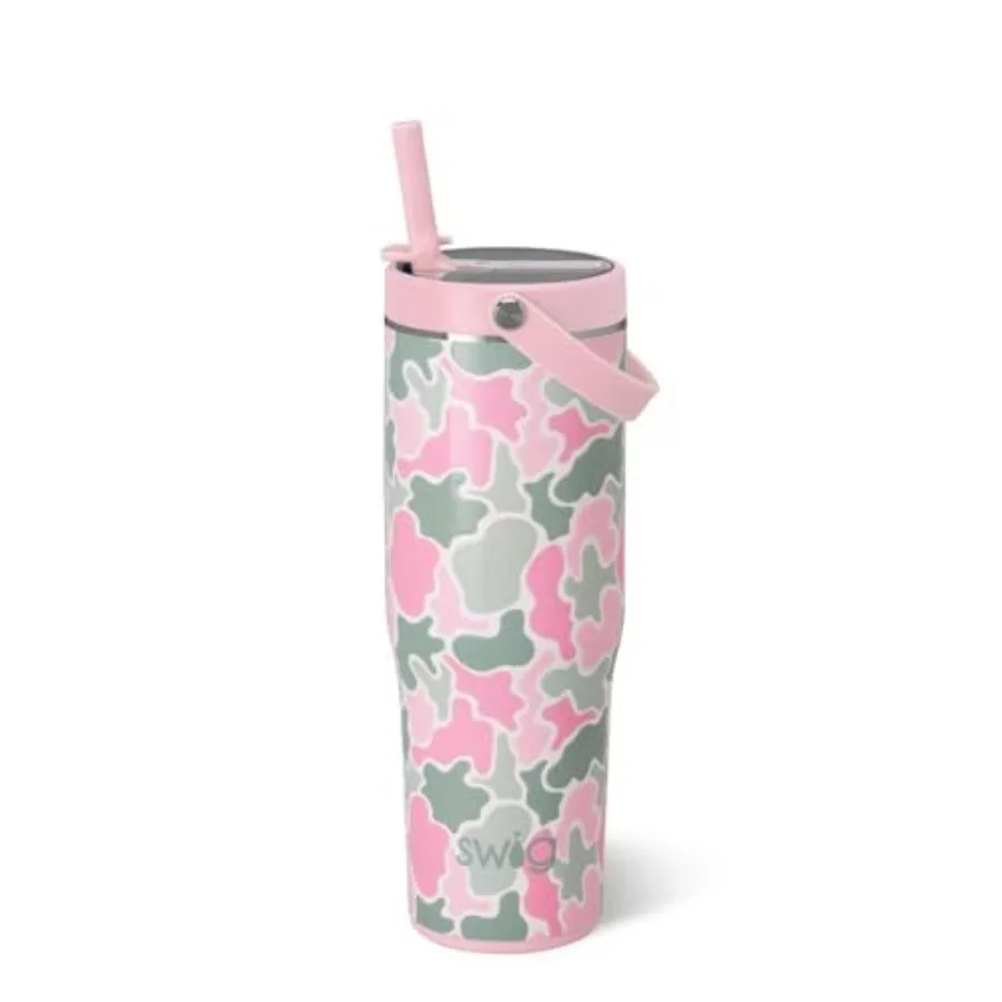 30oz Leak Proof To-Go Tumbler, 30oz Leak Proof Water Bottle with Handle and Straw, Large Insulated Tumblers, Cup Holder Friendl
30oz Leak Proof To-Go Tumbler, 30oz Leak Proof Water Bottle with Handle and Straw, Large Insulated Tumblers, Cup Holder Friendl