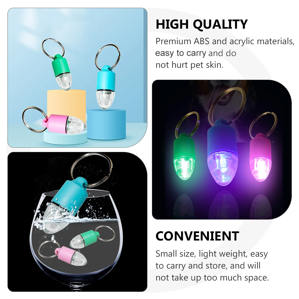 3 Pcs Pet Glow Pendant LED Bright Dog Night Safety Reusable Fall Resistant Acrylic Necklace Charm Dog Accessories
3 Pcs Pet Glow Pendant LED Bright Dog Night Safety Reusable Fall Resistant Acrylic Necklace Charm Dog Accessories