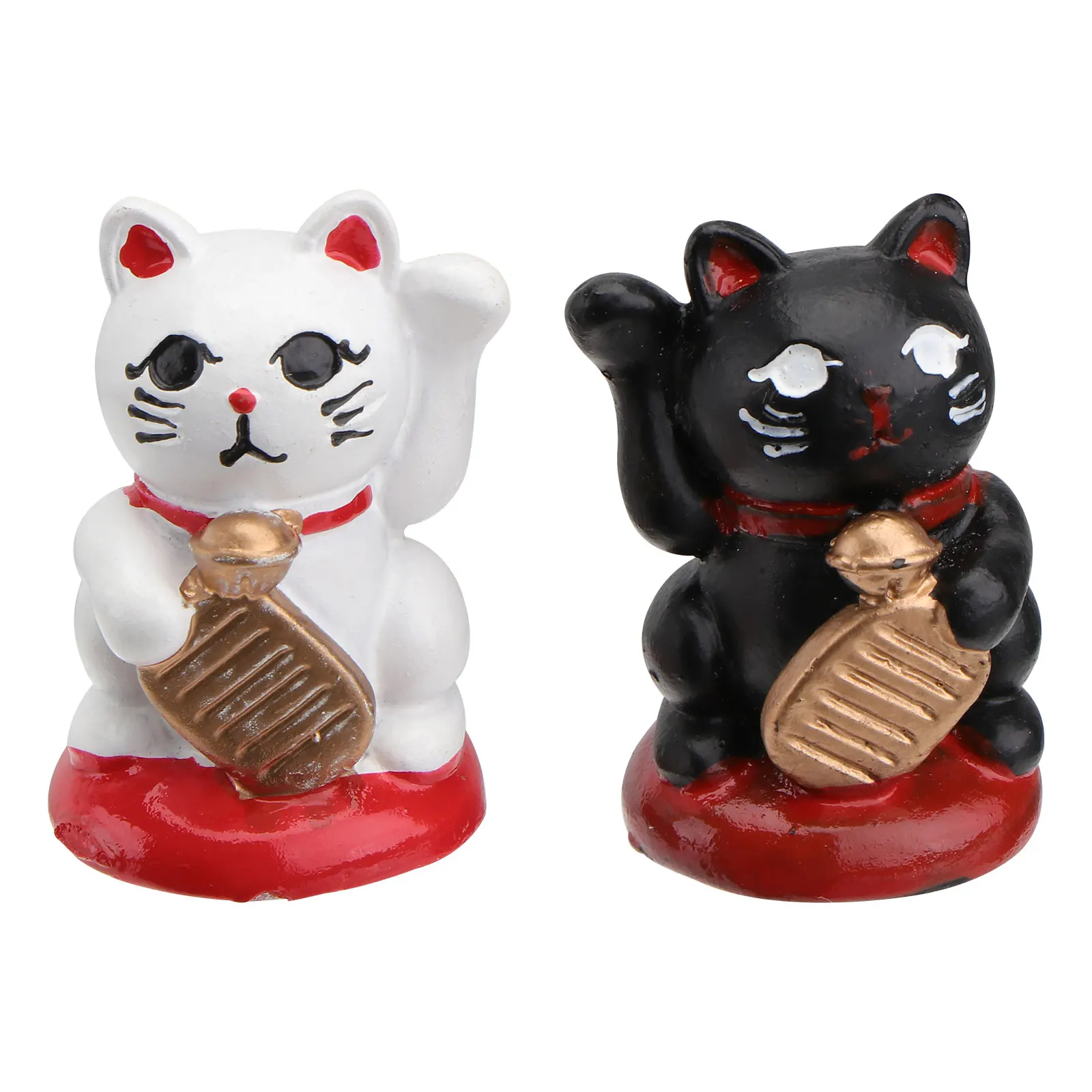2Pcs Cat Ornaments Resin Craft Desktop Adorn Environment Friendly Exquisite Japanese Holiday Gift New Year Decor Miniature
2Pcs Cat Ornaments Resin Craft Desktop Adorn Environment Friendly Exquisite Japanese Holiday Gift New Year Decor Miniature