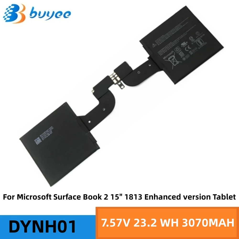 DYNH01 оригинальный аккумулятор для ноутбука Microsoft Surface Book 2 15 дюймов 1793 1813 расширенная версия планшета 7,57 В 23,2 Втч 3070 мАч
DYNH01 оригинальный аккумулятор для ноутбука Microsoft Surface Book 2 15 дюймов 1793 1813 расширенная версия планшета 7,57 В 23,2 Втч 3070 мАч