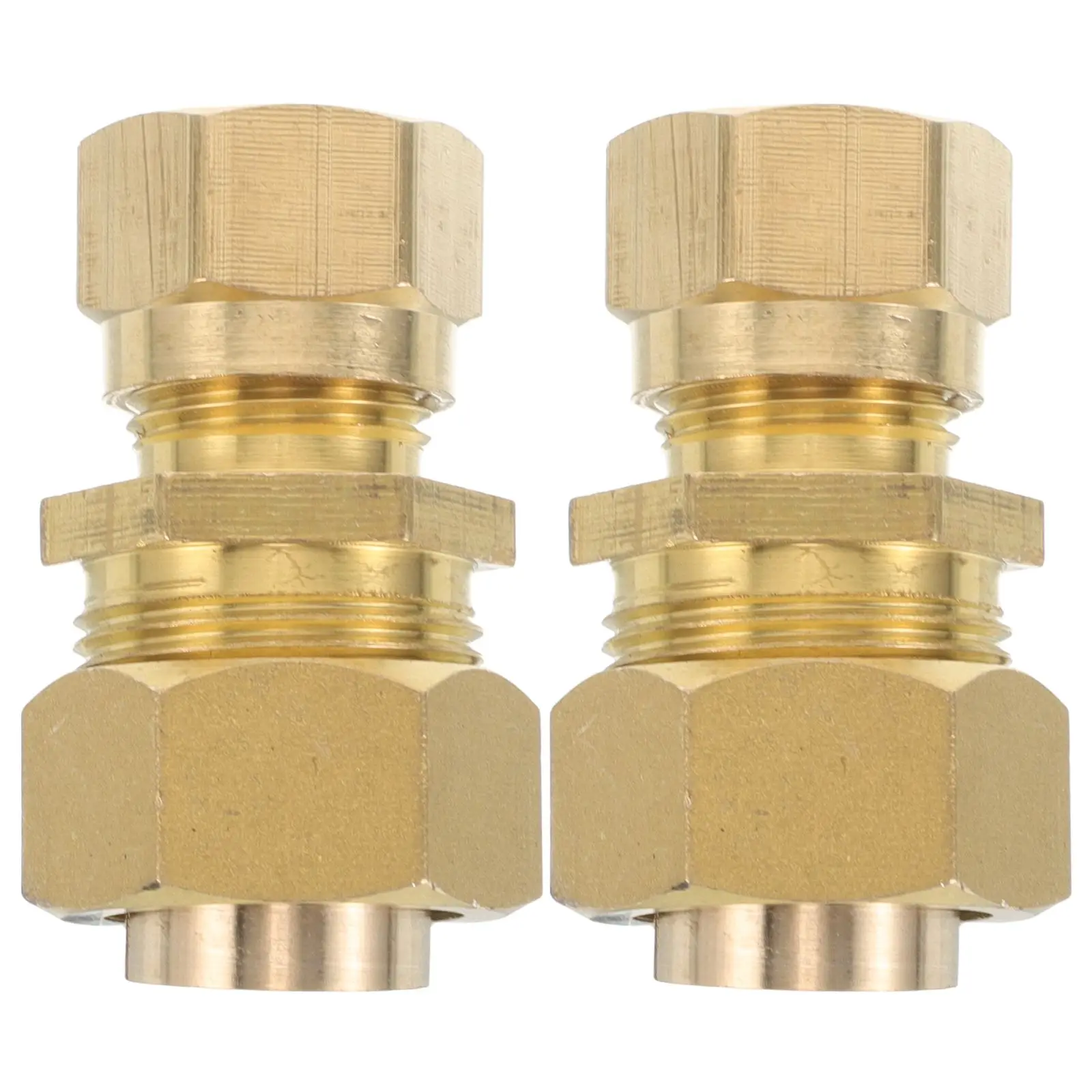 2pcs 1/2 inch Tube Coupling Connector Compression Coupling Adapter Brass Coupling Fitting Copper Pipe Fitting Bushing Threa
2pcs 1/2 inch Tube Coupling Connector Compression Coupling Adapter Brass Coupling Fitting Copper Pipe Fitting Bushing Threa