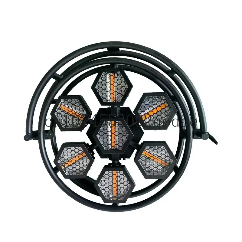 7x100w Warm White +7x144W RGB DMX LED Retro Flash Halo Hexagon Shutter Pixel Background Stage Studio Party Christmas Lights
7x100w Warm White +7x144W RGB DMX LED Retro Flash Halo Hexagon Shutter Pixel Background Stage Studio Party Christmas Lights