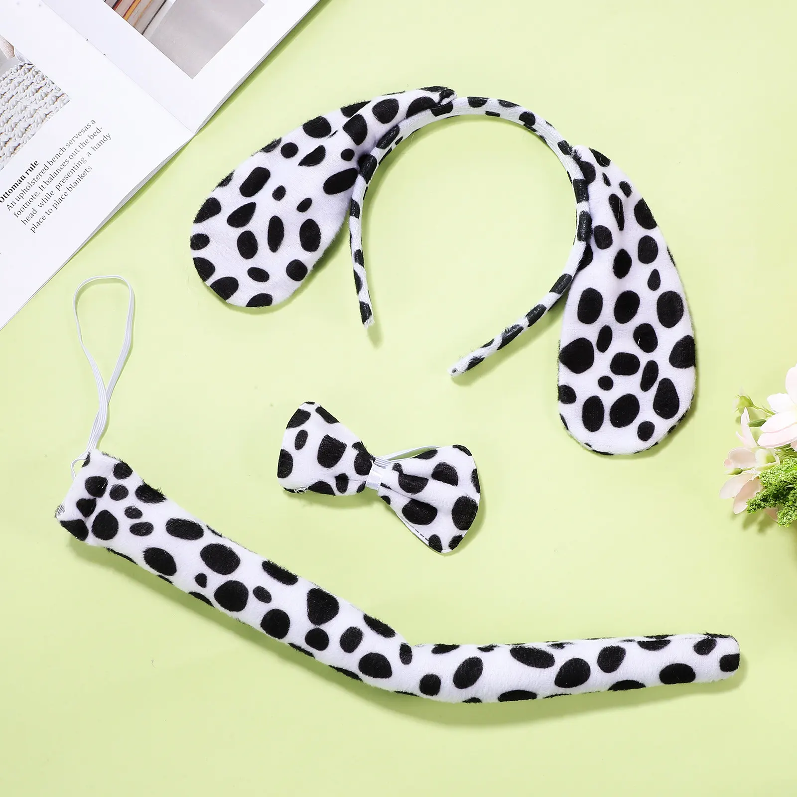 6Sets Animal Costume Headbands Ears Bow Ties Tails Props for Halloween Christmas Theme Parties Cosplay Accessories
6Sets Animal Costume Headbands Ears Bow Ties Tails Props for Halloween Christmas Theme Parties Cosplay Accessories