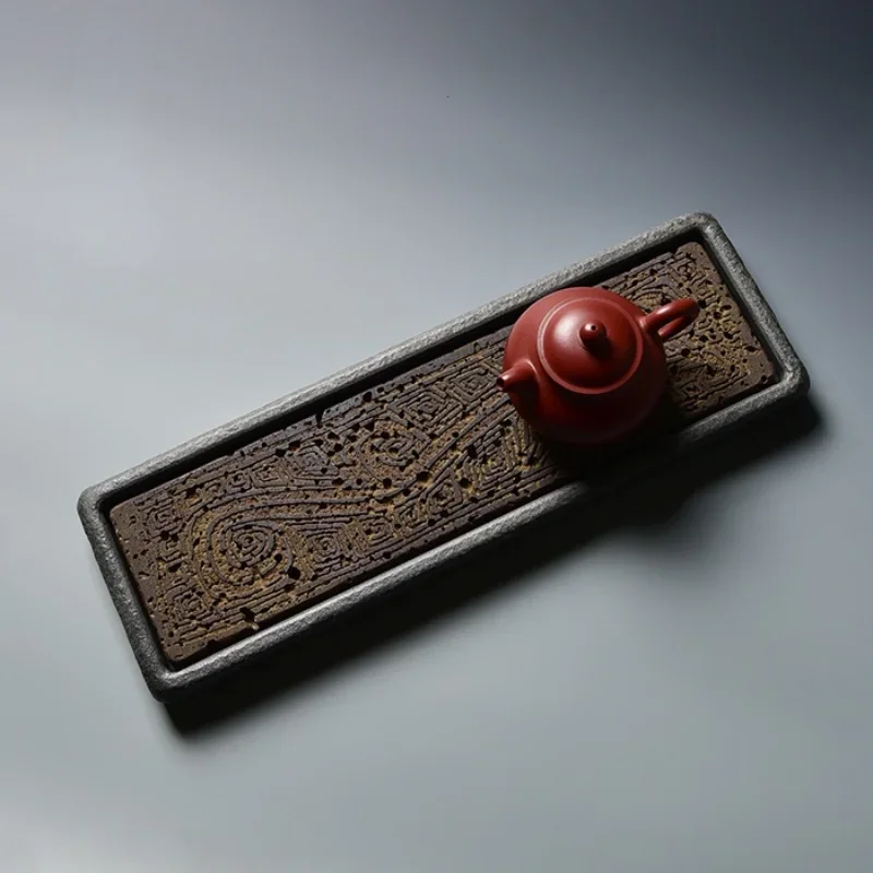 Rectangular Stone Tea-Tray Separable Natural Volcanic Rock Plate Kung Fu Tea Set Antique Room Home Decoration Table Office Decor
Rectangular Stone Tea-Tray Separable Natural Volcanic Rock Plate Kung Fu Tea Set Antique Room Home Decoration Table Office Decor