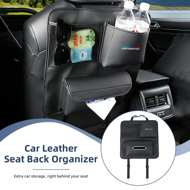 Car Seatback Sorage Bag Leather Hanging Pouch Trunk Organizer For Motorsport X1 X3 X5 E39 E46 E90 F20 E60 F30 E36 F10 E87
Car Seatback Sorage Bag Leather Hanging Pouch Trunk Organizer For Motorsport X1 X3 X5 E39 E46 E90 F20 E60 F30 E36 F10 E87