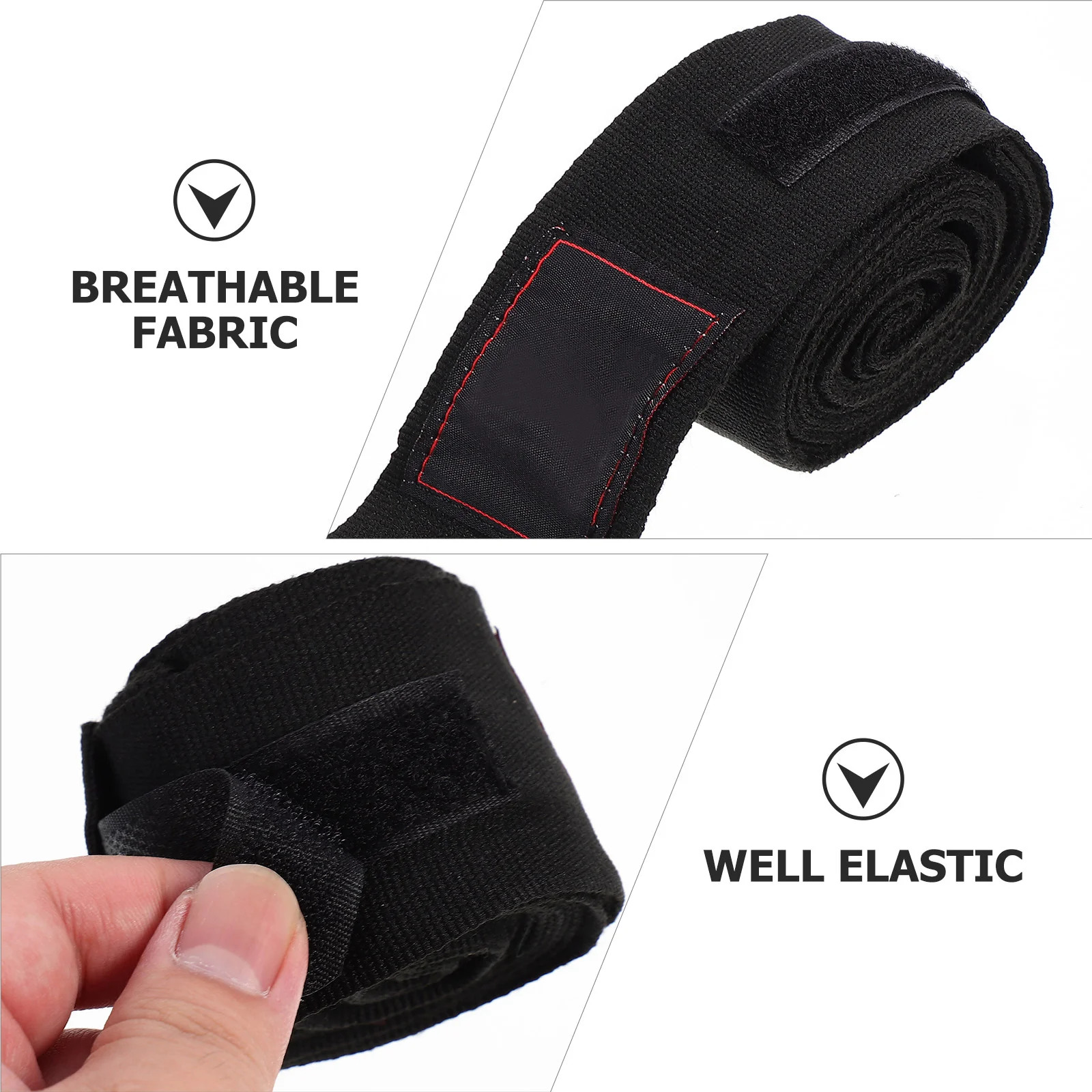 2 Rolls Boxing Bandage Hand Wrist Sweatband Black Fitness Breathable Knuckle Guards Wrap Brace Handwraps Cotton
2 Rolls Boxing Bandage Hand Wrist Sweatband Black Fitness Breathable Knuckle Guards Wrap Brace Handwraps Cotton