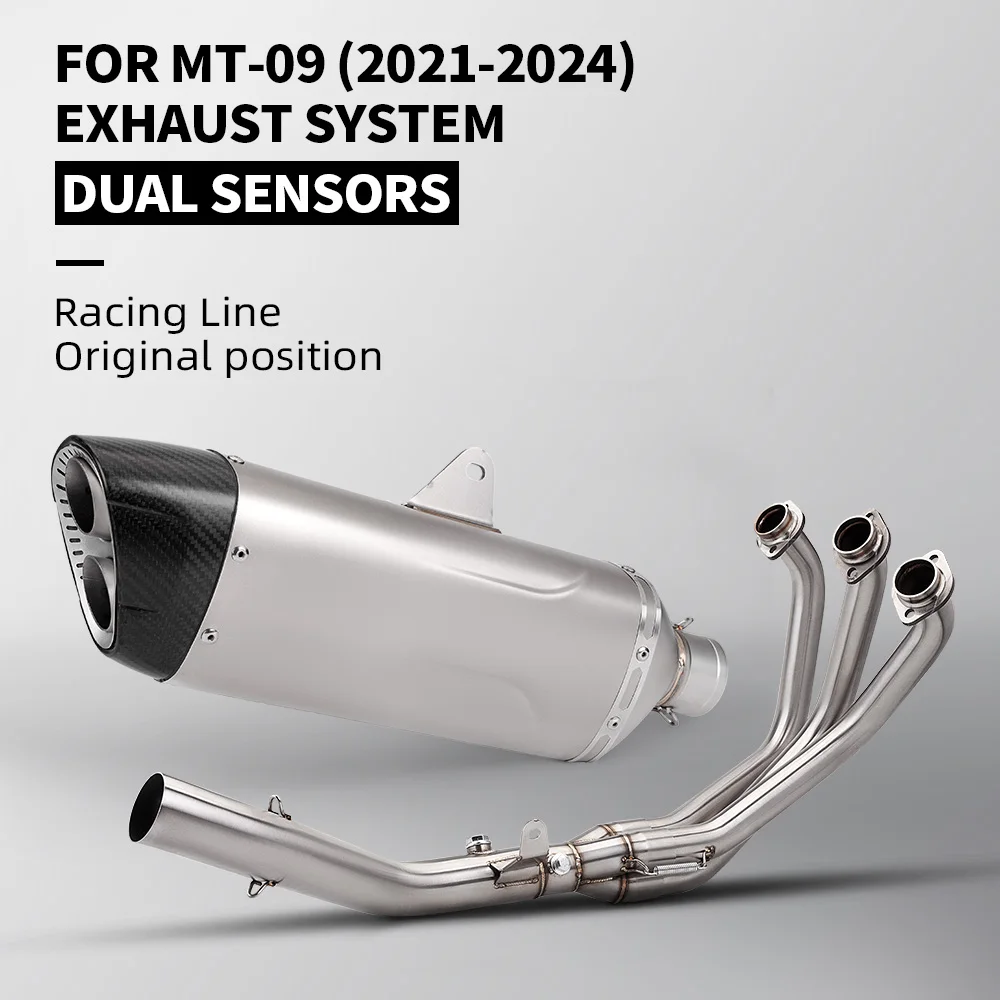 For MT09FZ09XSR900MT-09 51mm caliber dual oxygen port front section high-performance system exhaust device (2021-2024)
For MT09FZ09XSR900MT-09 51mm caliber dual oxygen port front section high-performance system exhaust device (2021-2024)