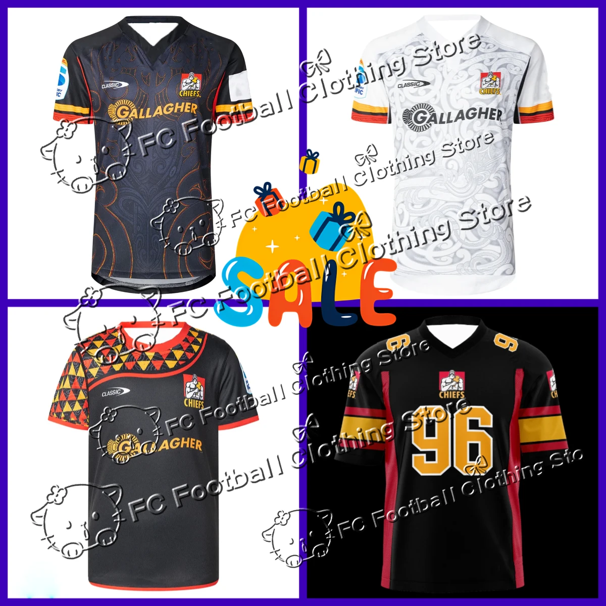 Classic Retro Waikato Chiefs Jersey New Zealand 24/25 Season Home and Away Jersey 3D Rugby Jersey Stadium Touchdown Fan Top
Classic Retro Waikato Chiefs Jersey New Zealand 24/25 Season Home and Away Jersey 3D Rugby Jersey Stadium Touchdown Fan Top