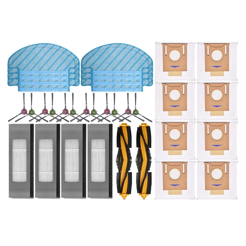 For ECOVACS Deebot T9 AIVI T8 AIVI N8 Pro Series Vacuum Cleaner Main Side Brush Mop Cloth HEPA Filter Dust Bags Accessories
For ECOVACS Deebot T9 AIVI T8 AIVI N8 Pro Series Vacuum Cleaner Main Side Brush Mop Cloth HEPA Filter Dust Bags Accessories