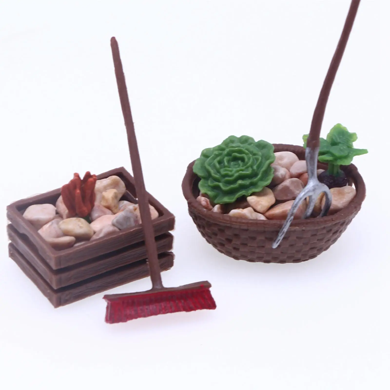 Mini Dollhouse Farm Tools Garden Equipment Realistic for Photography Props
Mini Dollhouse Farm Tools Garden Equipment Realistic for Photography Props
