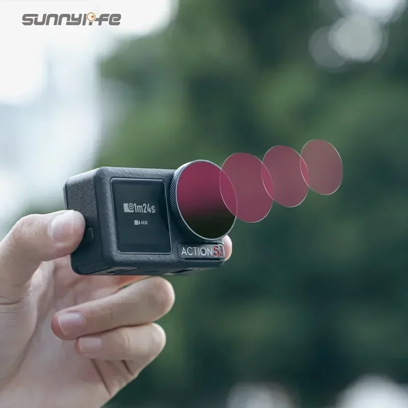 Lens Filter for DJI OSMO Action 5 Pro/4/3 MCUV CPL ND8/16/32/64 ND8/PL Adjusable Filter Set Action Camera Accessories
Lens Filter for DJI OSMO Action 5 Pro/4/3 MCUV CPL ND8/16/32/64 ND8/PL Adjusable Filter Set Action Camera Accessories