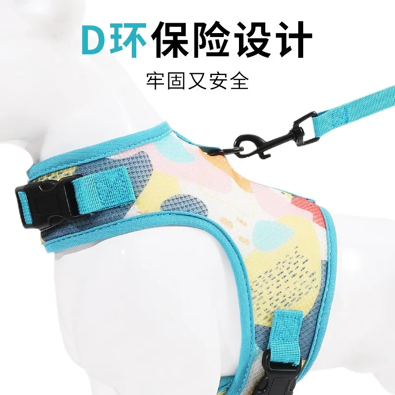 Pet Leash Cat Clothes Vest Type Pet Chest Strap Small and Medium Dog Walking Dog Leash
Pet Leash Cat Clothes Vest Type Pet Chest Strap Small and Medium Dog Walking Dog Leash