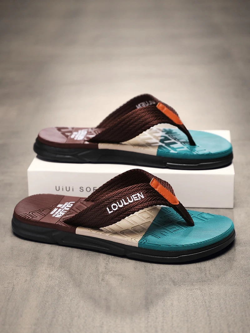 Men's 2026 New Summer Anti-Slip Soft Bottom Sandals Casual Beach Sandals Flip Flops Wear-Resistant EVA Material for Outdoor Wear
Men's 2026 New Summer Anti-Slip Soft Bottom Sandals Casual Beach Sandals Flip Flops Wear-Resistant EVA Material for Outdoor Wear