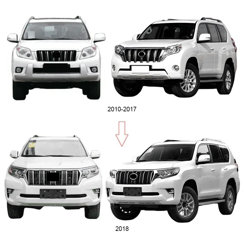Premium Wholesale Auto Parts Car Kit Front Bumper Conversion Body for Prado 120 Upgrade to 2018-2023
Premium Wholesale Auto Parts Car Kit Front Bumper Conversion Body for Prado 120 Upgrade to 2018-2023