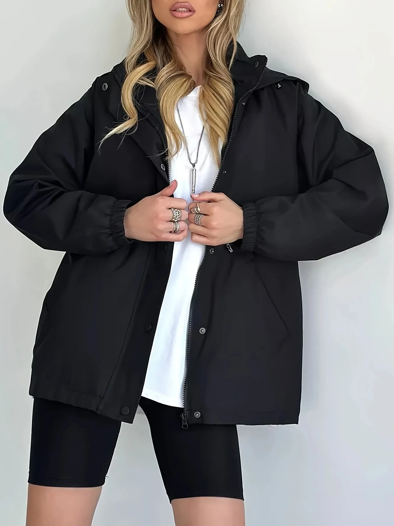 YYAHAHAS Waterproof Windproof Slim Trench Coat 2026 Fall New Women's Fashion Rain Jacket Outerwear
YYAHAHAS Waterproof Windproof Slim Trench Coat 2026 Fall New Women's Fashion Rain Jacket Outerwear