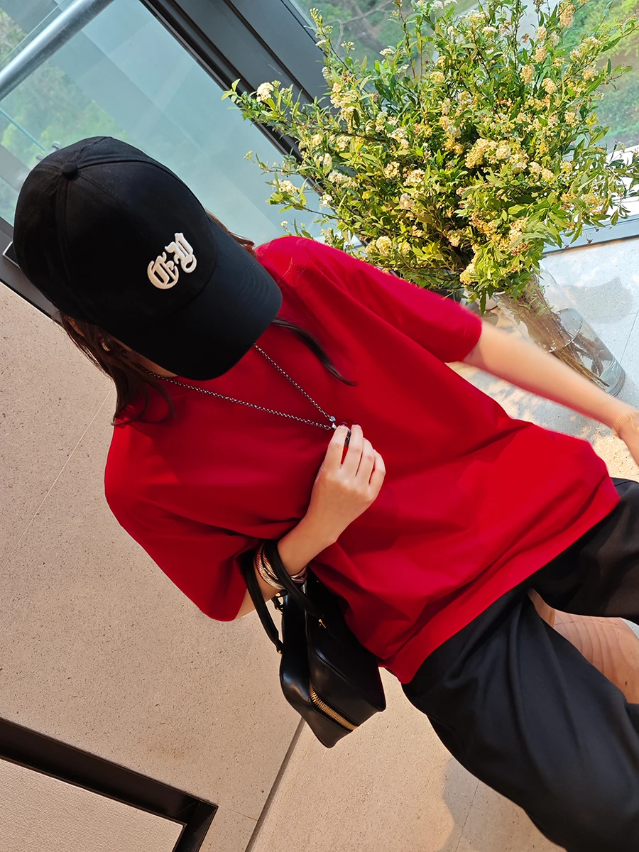 Treasure ort Sve T-irt Ele Cotton Colors Various High Quali Comfortable Breathable Summer Women's Casual Top
Treasure ort Sve T-irt Ele Cotton Colors Various High Quali Comfortable Breathable Summer Women's Casual Top