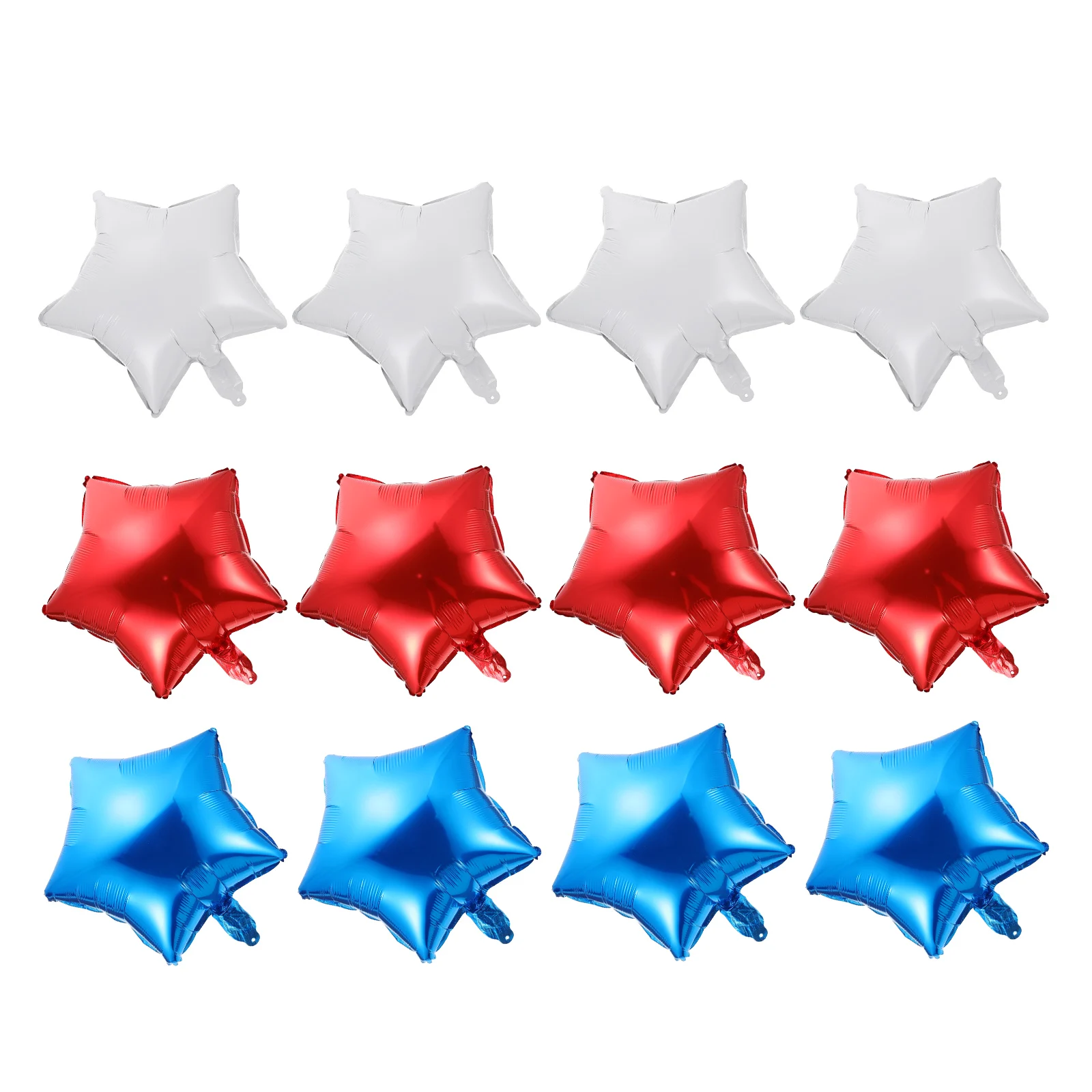 12pcs Aluminum Film Balloons Red White Blue Star Foil Decorative Party Scene Layout Independence Day Balloon Accessories
12pcs Aluminum Film Balloons Red White Blue Star Foil Decorative Party Scene Layout Independence Day Balloon Accessories